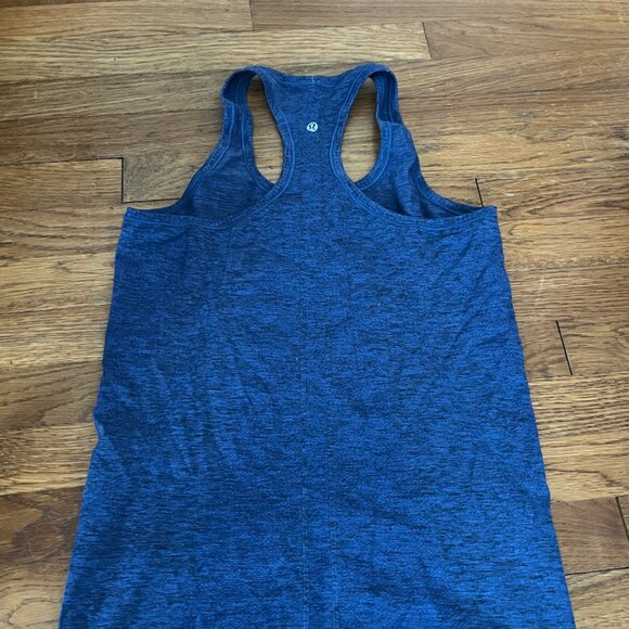 Lululemon Navy Swiftly Tech Racerback Tank Top - Picture 2 of 3